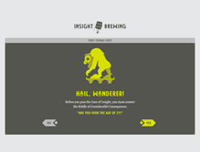 Tablet Screenshot of insightbrewing.com